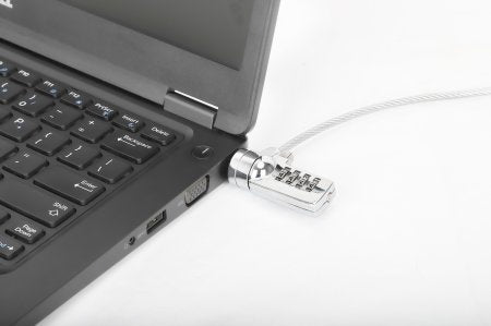 INTRACOM CANDADO LAPTOP COMBINACION 2.0MACCS 4 DIGITOS PLATEADO CANDADO LAPTOP COMBINACION 2.0M 4 DIGITOS PLATEADO