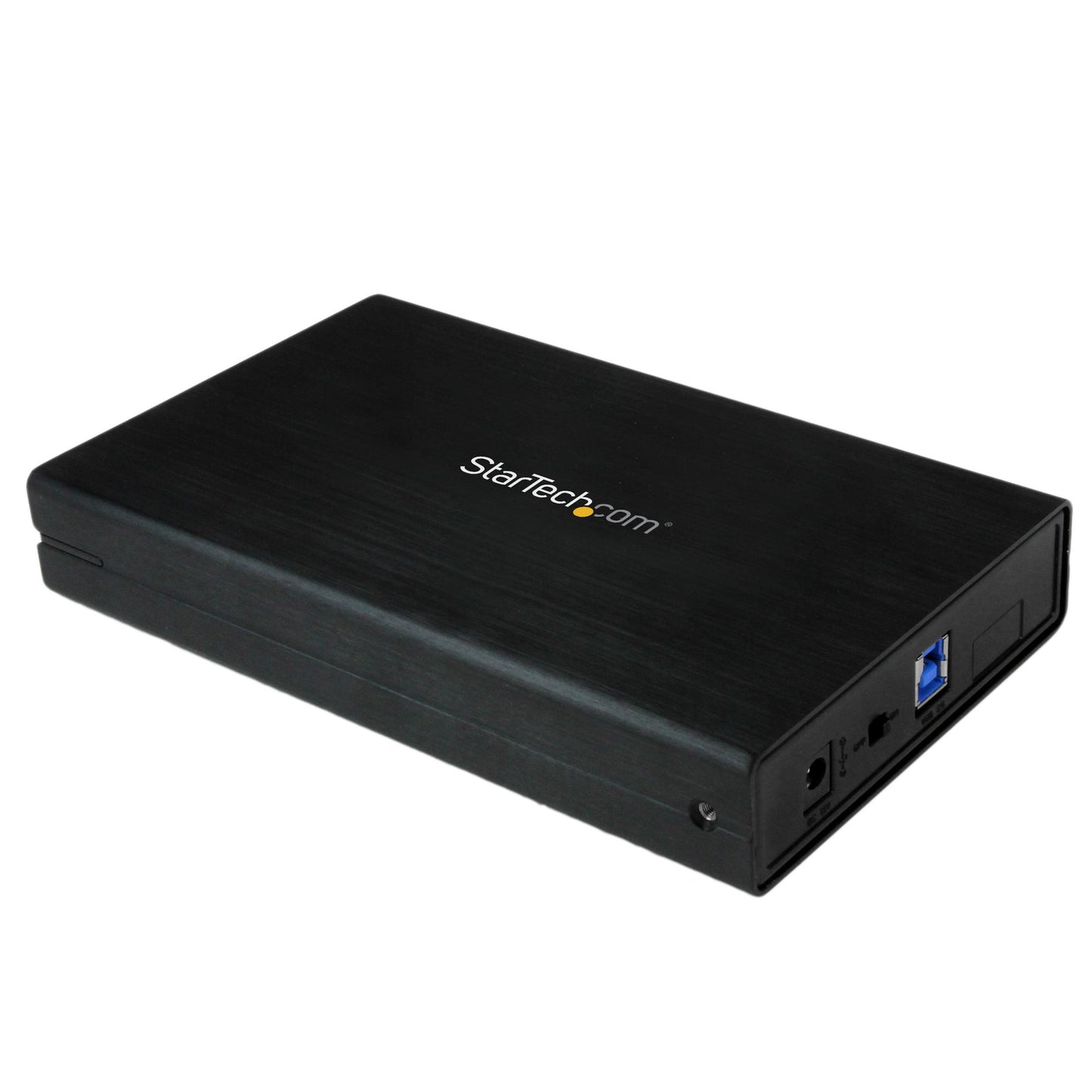 STARTECH CONSIG GABINETE USB 3.0 DISCO 3.5 CARR SATA III 3 UASP ALUMINIO NEGRO