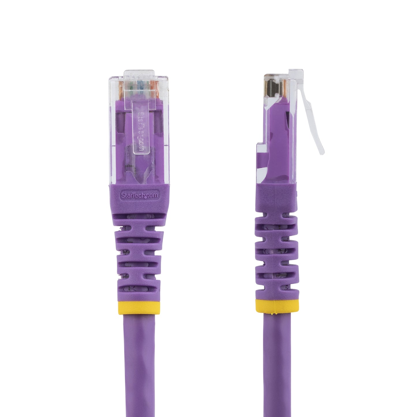 STARTECH CONSIG CABLE 1.8M RED UTP RJ45 CAT6 CABL ETHERNET GIGABIT MOLDEADO MORADO.