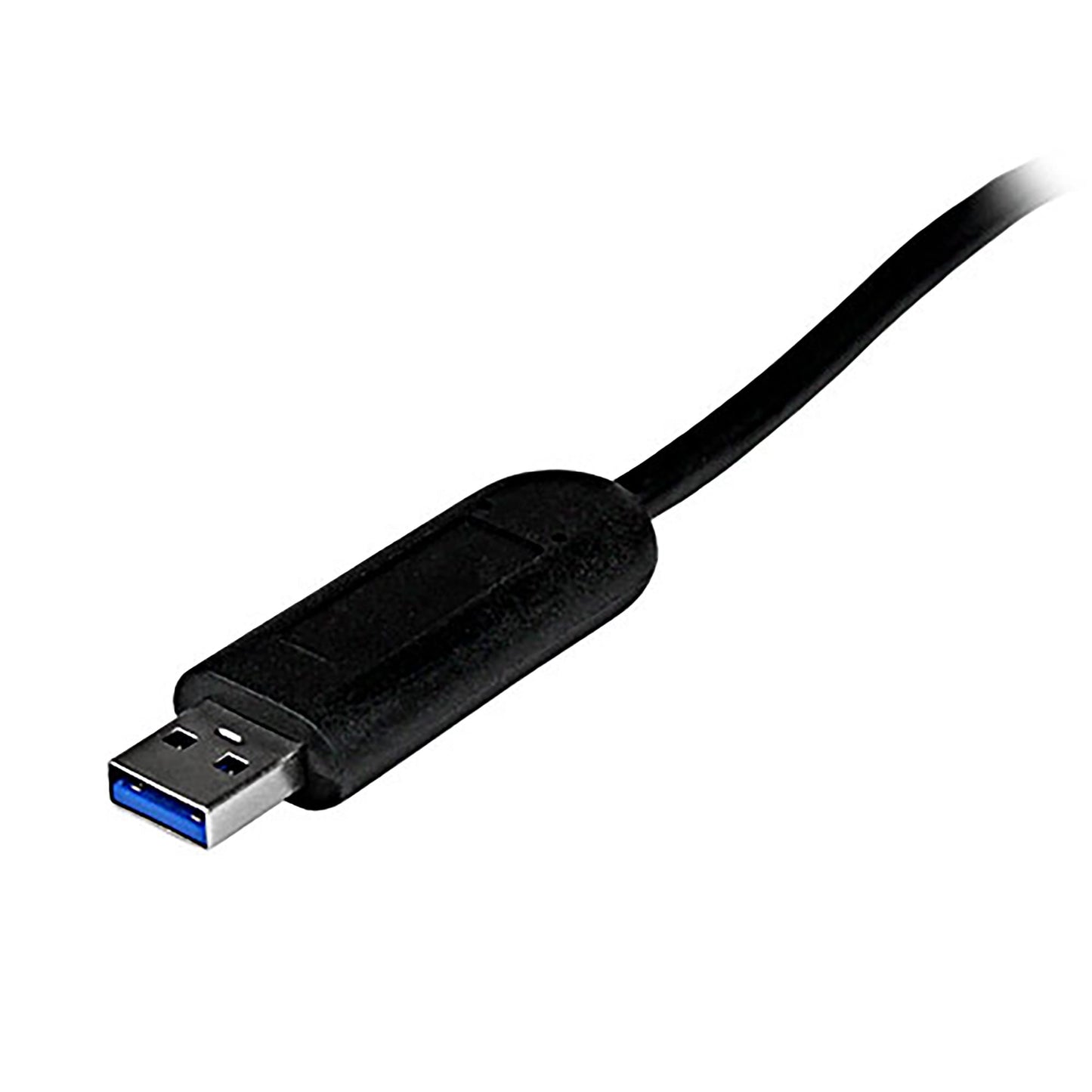 Adaptador concentrador Hub USB 3.0 STARTECH (5Gbps) Super Speed Portátil de 4 Puertos Salidas - Negro