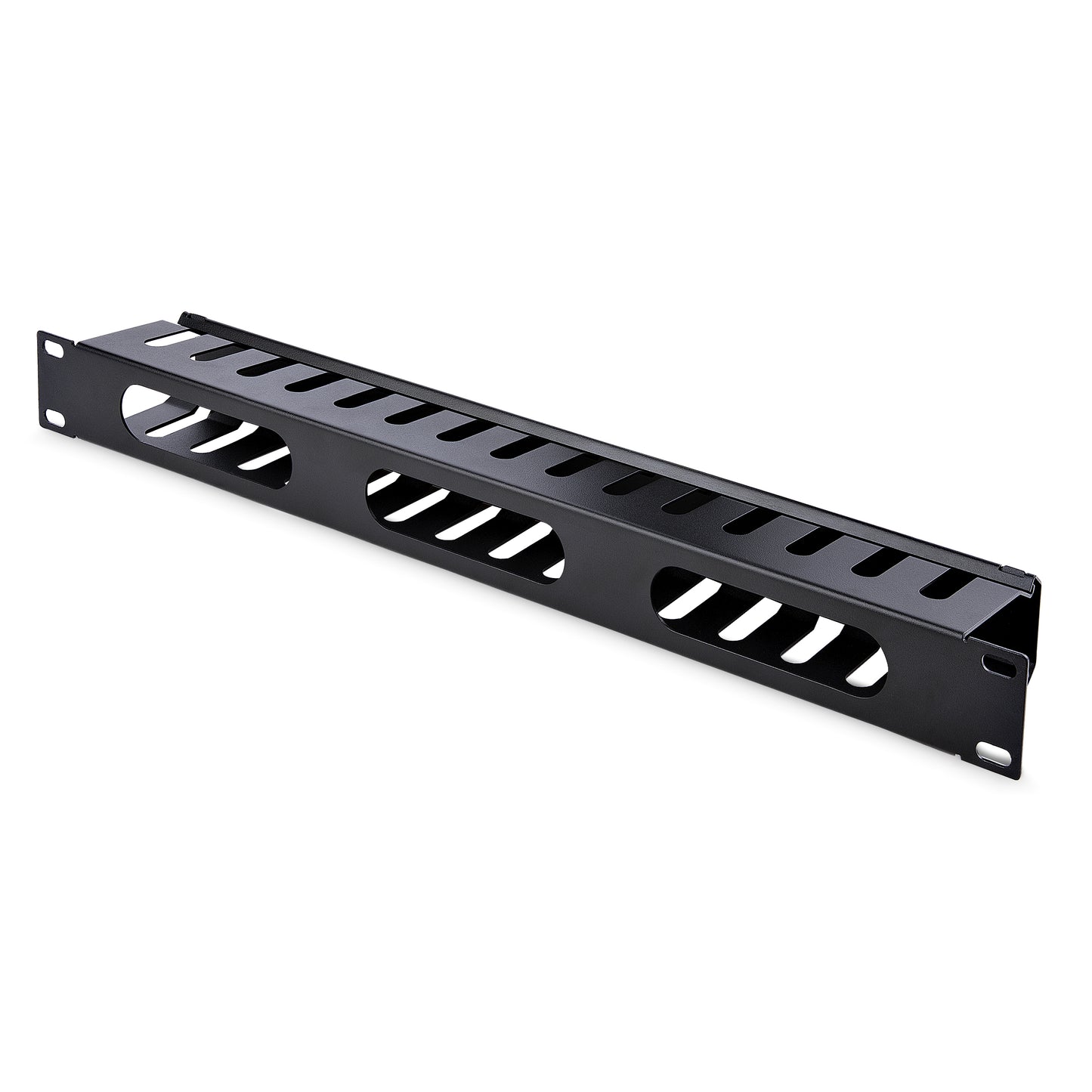 STARTECH CONSIG PANEL CANALETA HORIZONTAL 1U 2PST CON CUBIERTA RACK