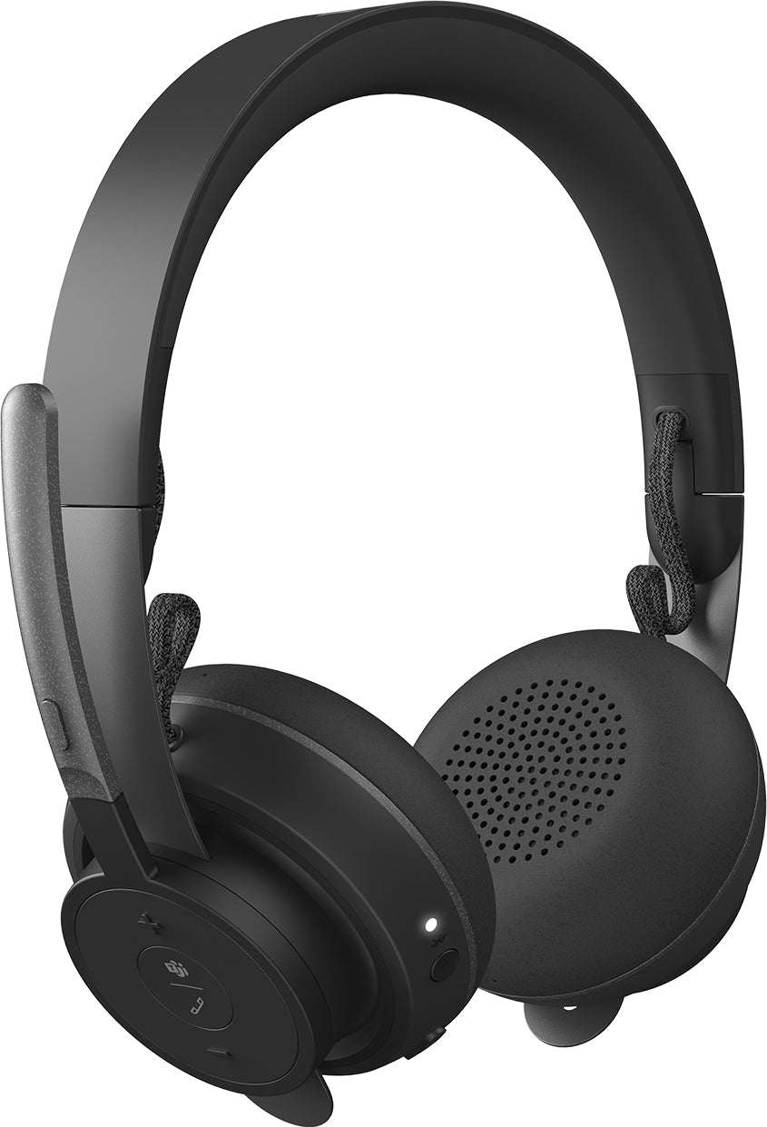 Auriculares Logitech Zone Wireless Plus Inalámbrico Sobre la oreja Estéreo - Binaural - Cerrado - 3000cm - Bluetooth - Función de cancelación de ruido ambiente, Omnidireccional, Tecnología MEMS Micróf...