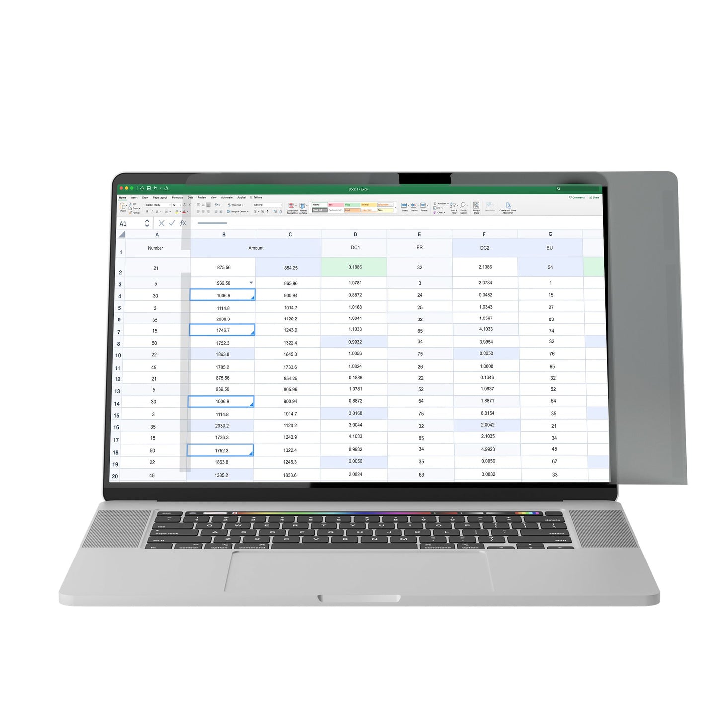 Filtro de Privacidad de Macbook Pro de 16", Mate y Antirreflectante