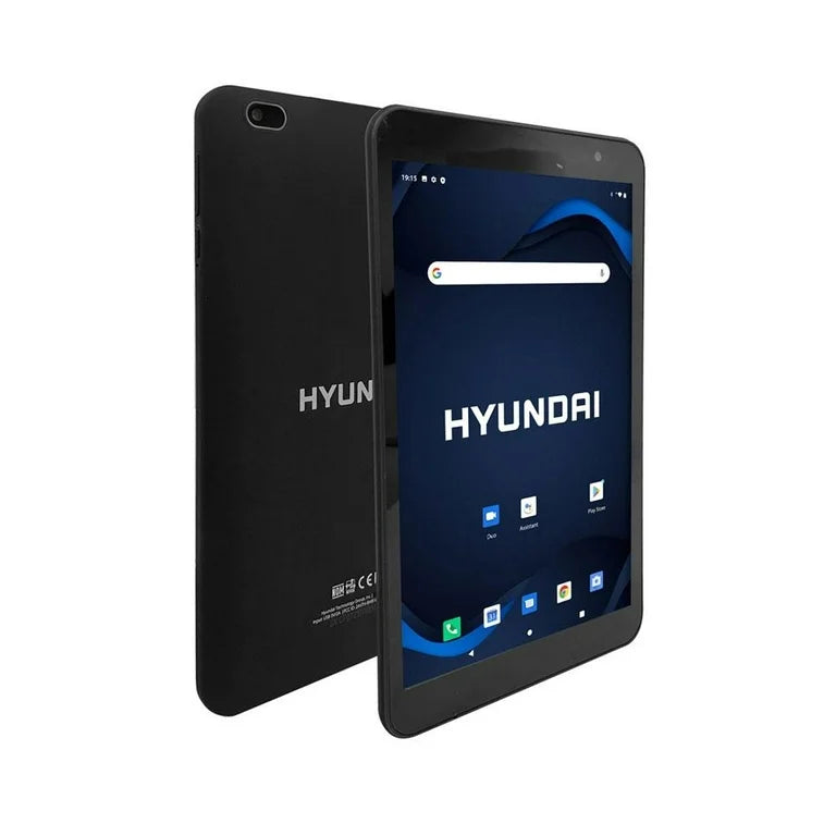 Tableta Hyundai HyTab Plus 8", 3GB RAM, 32GB, Negro, Android 11, Cámara 2MP/5MP