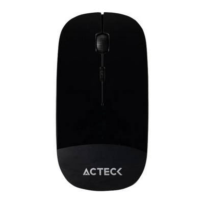 Mouse óptico AC-928885 Acteck, Inalámbrico, Negro