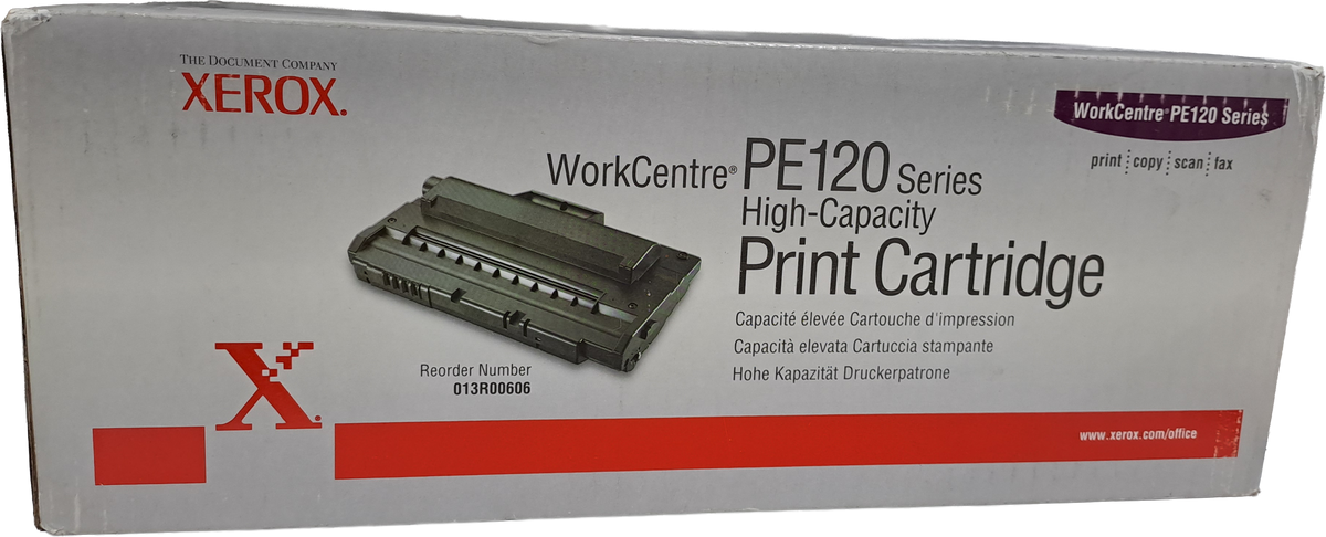 013R00606 Cartucho de Tóner Xerox Negro (ÚLTIMAS 3 PIEZAS)