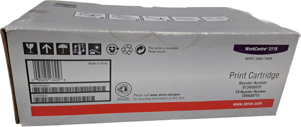013R00625 Cartucho de Tóner Xerox Negro (ÚLTIMA PIEZAS)