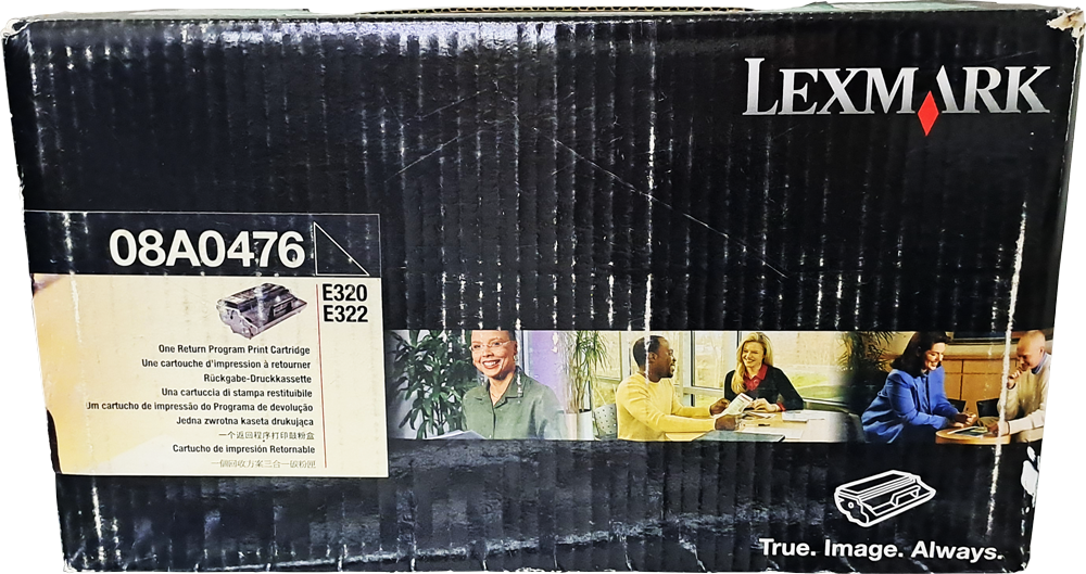 08A0476 Cartucho de tóner LEXMARK Negro Original (ÚLTIMAS DOS PIEZAS)