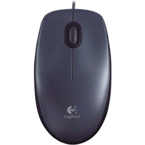 Mouse M90 Logitech, Alámbrico, USB, Negro
