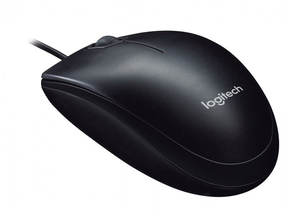Mouse M90 Logitech, Alámbrico, USB, Negro