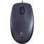 Mouse M90 Logitech, Alámbrico, USB, Negro