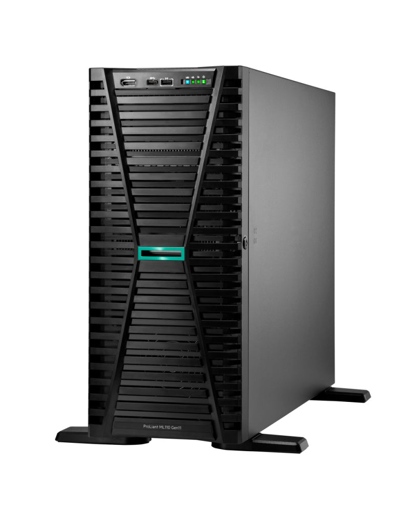 Servidor HPE Proliant ML110 Gen 11 | Intel® Xeon® Bronze 3508U| 2 SSD HPE 960 GB SATA | Fuente de poder 500W | Garantía 3 años en sitio