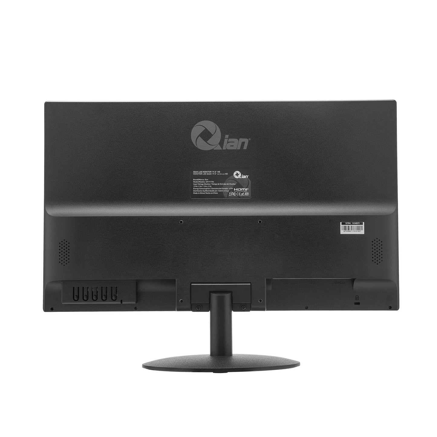 Monitor LED Qian QM191704 20", 16:9, 1600 x 900, 5ms, HDMI, VGA