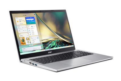 Laptop Hacer Aspire 3, 15.6" FHD, Intel Core i7-1255U, RAM 8GB, 512GB, Windows 11 Home, Plata