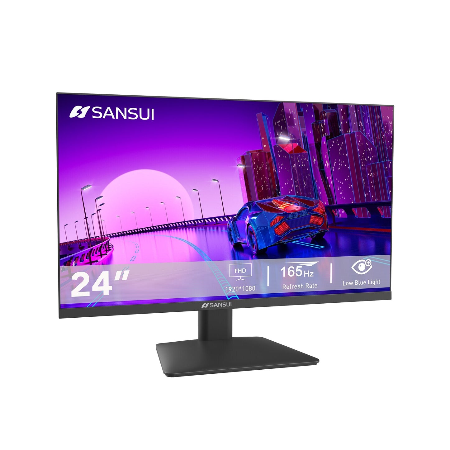 Monitor Gaming Sansui, 23.8", Display IPS, FHD, 300 nits