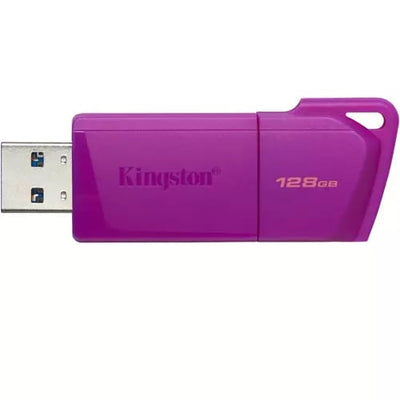 Memoria USB Kingston 128GB, Morada