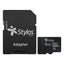 MicroSD Stylos de 8GB, Clase 10, Con Adaptador
