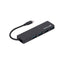 Hub TechZone 4 en 1, USB 3.0, Tipo C