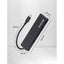 Hub TechZone 4 en 1, USB 3.0, Tipo C