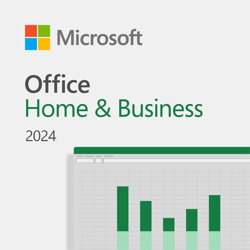 Microsoft Office Home & Business 2024, descargable 1 Usuario, Licencia Perpetua, Multilenguaje, PC o Mac Aplicaciones incluidas: Word, Excel, Power Point, Outlook, Productos para Empresas