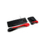 Kit Reposañmuñecas Duo Gel Kensington K50036WW | Para Teclado + Mouse | Gel con Canal de Ventilación | Resistente a Humedad | Rojo/Negro | SKU K50036WW