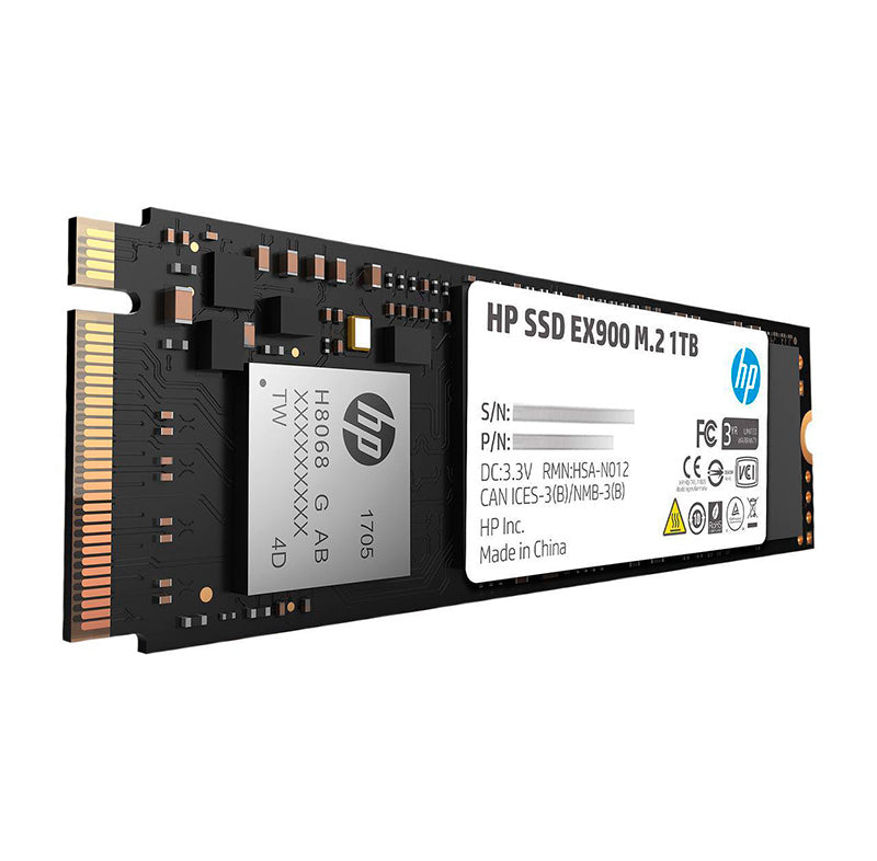 Disco Estado Sólido HP EX900, 1 TB, M.2, PCIE Gen 3X4, NVME 2280