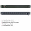 CyberPower PDU15B12R Unidad de distribución eléctrica