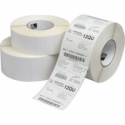 ZEBRA - 1 Rollo de etiquetas multiuso, 101.60mm x 152.60mm, transferencia térmica, blanco 1000/rollo