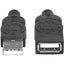 Cable Extensión USB 2.0 Manhattan 338653 | USB-A Macho a USB-A Hembra | 1.8 m | 480 Mbps | Para Receptor Inalámbrico, Webcam y Dongle | Negro | Garantía de por Vida | SKU 338653