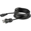 Cable de 3m (10 pies) de Alimentación de Grado Hospitalario, 18AWG, Para Monitor, Computador,