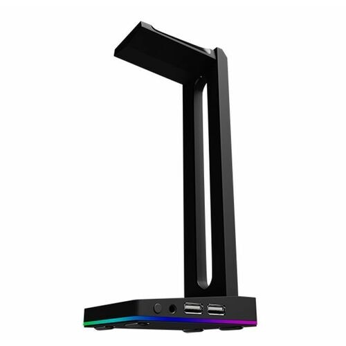 Naceb Soporte para auriculares, 27cm Altura x 10cm Ancho x 12cm Profundidad, Negro
