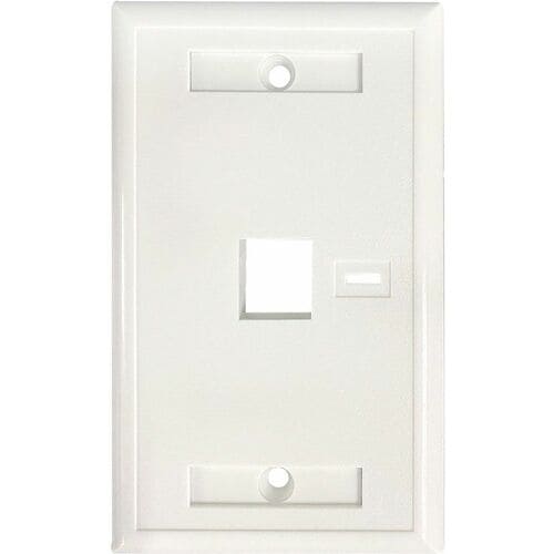 Tapa de pared FacePlate Placa de 1  puerto