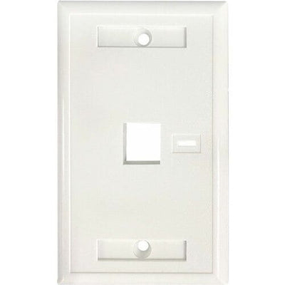 Tapa de pared FacePlate Placa de 1  puerto