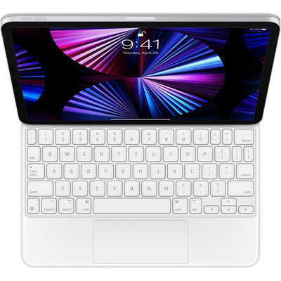 Magic Keyboard Apple para el iPad Pro de 11" 4a gen y el iPad Air 5a gen, Inglés, Blanco