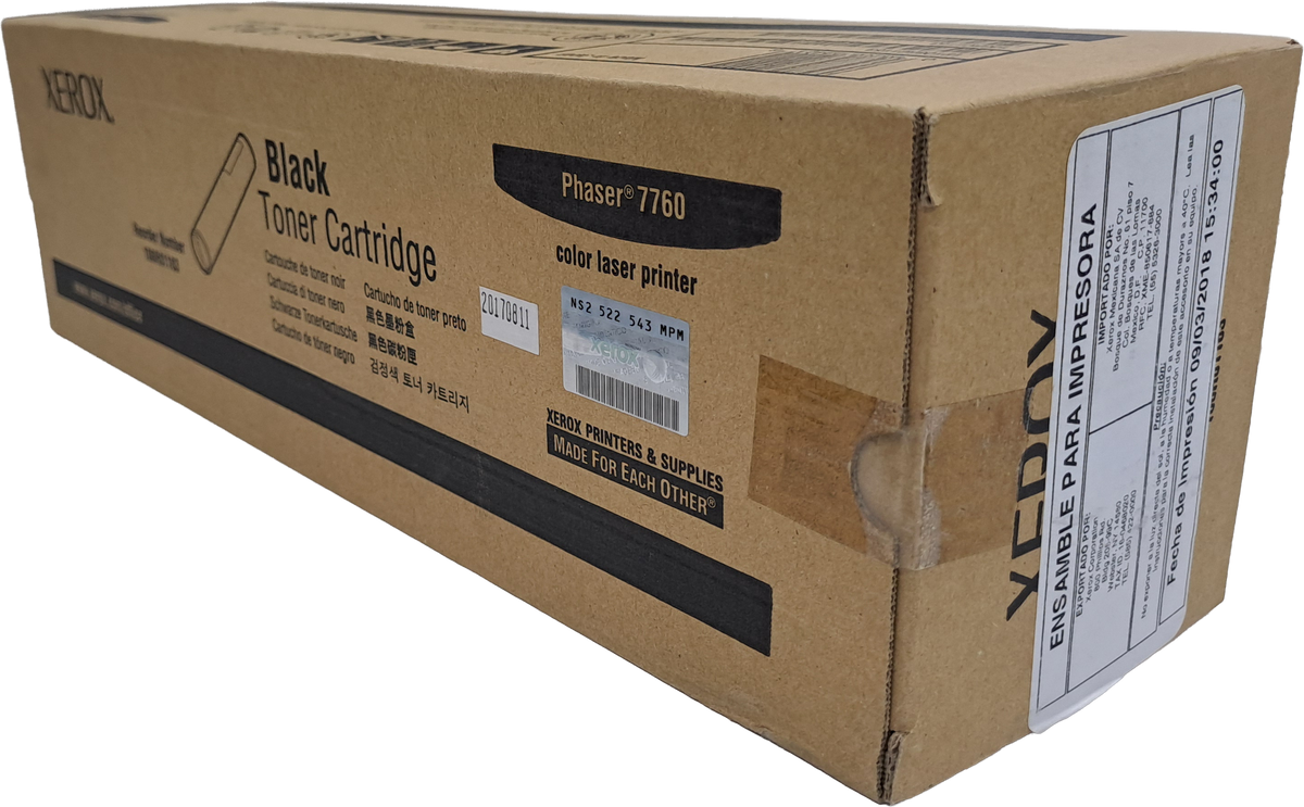 106R01163 Cartucho de Tóner Xerox Negro (ÚLTIMAS DOS PIEZAS)