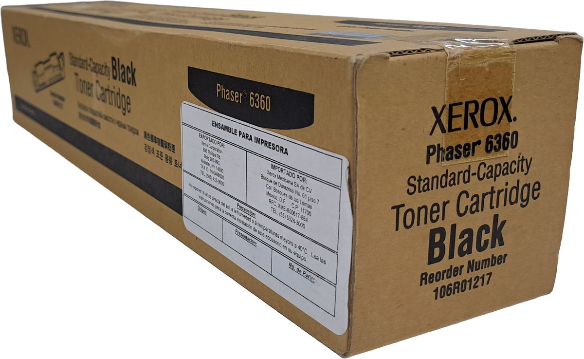 106R01217 Cartucho de Tóner Xerox Negro (ÚLTIMA PIEZA)