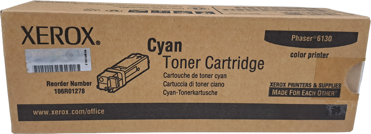 106R01278 Cartucho de Tóner Xerox Cyan
