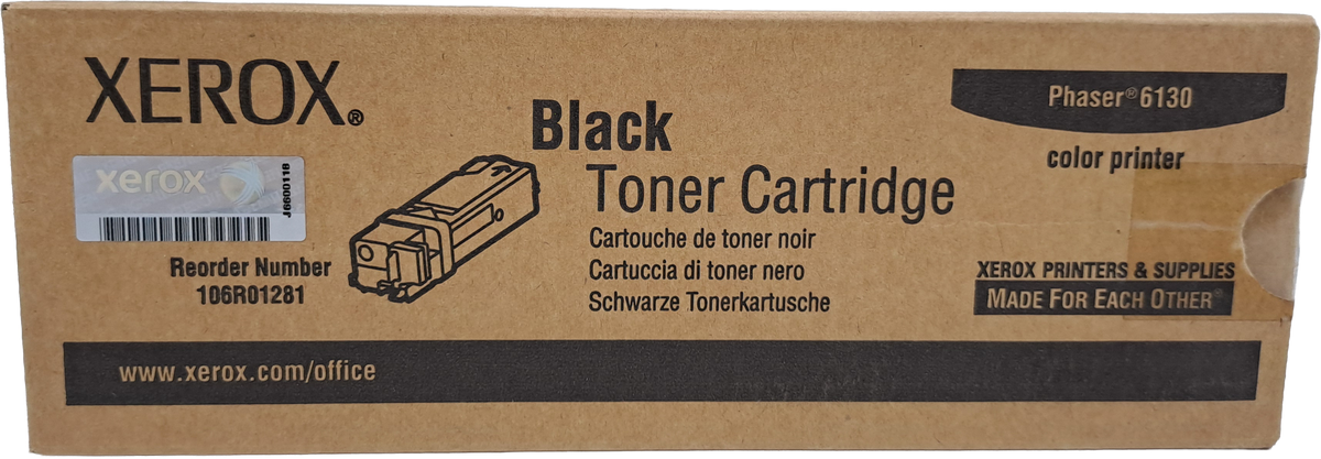 106R01281 Cartucho de Tóner Xerox Negro