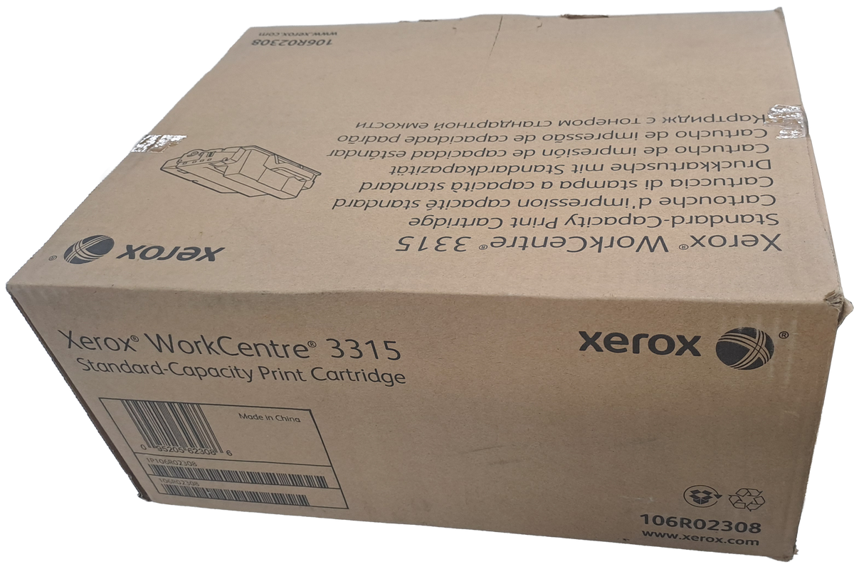 106R02308 Cartucho de Tóner Xerox Negro (ÚLTIMA PIEZA)