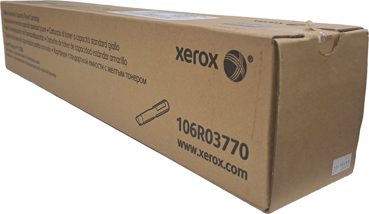 106R03770 Cartucho de Tóner Xerox Amarillo (ÚLTIMA PIEZAS)