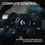 Volante + Pedales Logitech G923 TrueForce Alámbrico USB Negro para Xbox