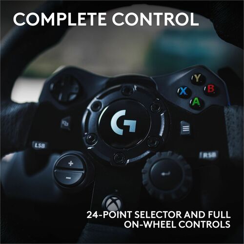 Volante + Pedales Logitech G923 TrueForce Alámbrico USB Negro para Xbox