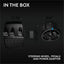 Volante + Pedales Logitech G923 TrueForce Alámbrico USB Negro para Xbox