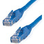 Cable Ethernet, Cat6, StarTech, 15m, Azul, Sin enganche, 10Gbps
