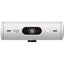 Cámara Web Logitech  BRIO, UBS tipo C, 4x Zoom Digital, Micrófono, Blanco