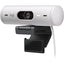 Cámara Web Logitech  BRIO, UBS tipo C, 4x Zoom Digital, Micrófono, Blanco