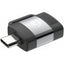 Adaptador USB-C a USB-A Manhattan 356312 | USB 3.2 Gen 1 | 5 Gbps | 3A | Aluminio | Para Conectar Accesorios USB-A a Puerto USB-C | Negro/Gris | SKU 356312