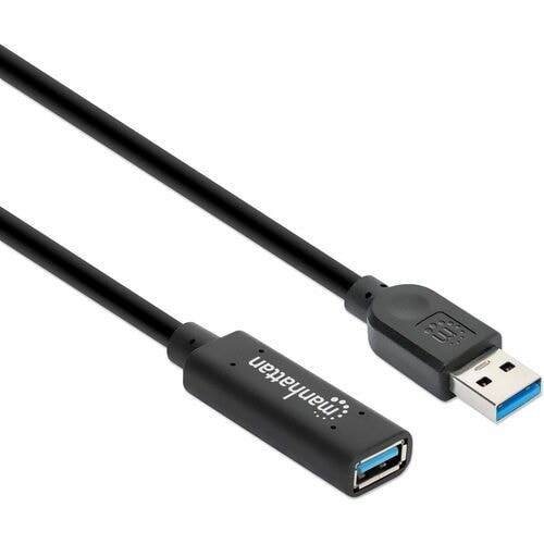 Cable USB V3.0, 10.0M, Negro, 5Gbit/s