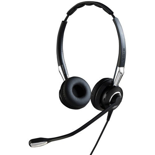 Auriculares Jabra BIZ 2400 II QD Cableado Sobre la cabeza Estéreo, Negro, Binaural, Cancelacion de ruido