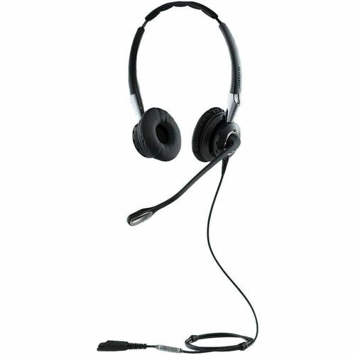 Auriculares Jabra BIZ 2400 II QD Cableado Sobre la cabeza Estéreo, Negro, Binaural, Cancelacion de ruido